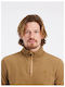 Long Sleeve Athletic Blouse Sandy Brown.