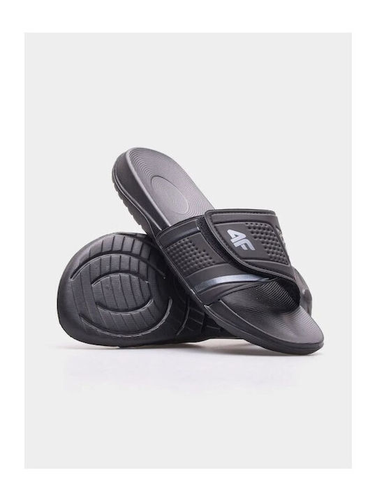 4F Men's Slides Black