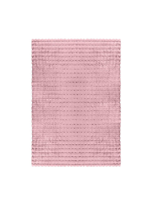 Madi Modern Bedroom Rugs Set Whisper Pink 4904 3pcs