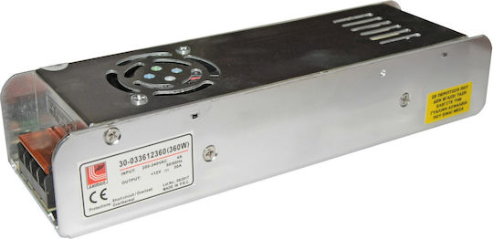 Sursă de alimentare LED Putere 360W cu Tensiune de Ieșire 12V
