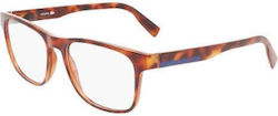 Lacoste Weiblich Kunststoff Brillenrahmen Braun Schildpatt L2898-230-5417