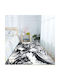 Το μεγάλο παζάρι Modern Bedroom Rugs Set Grey-Black TMP-2230 3pcs