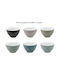Hit Cereal Serving Bowl Round made of Porcelain with Diameter 13.5cm