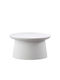 Round Coffee Table Tech White L70xW70xH36cm