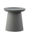 Round Side Coffee Table Tech Gray W50xL50xH46.5cm