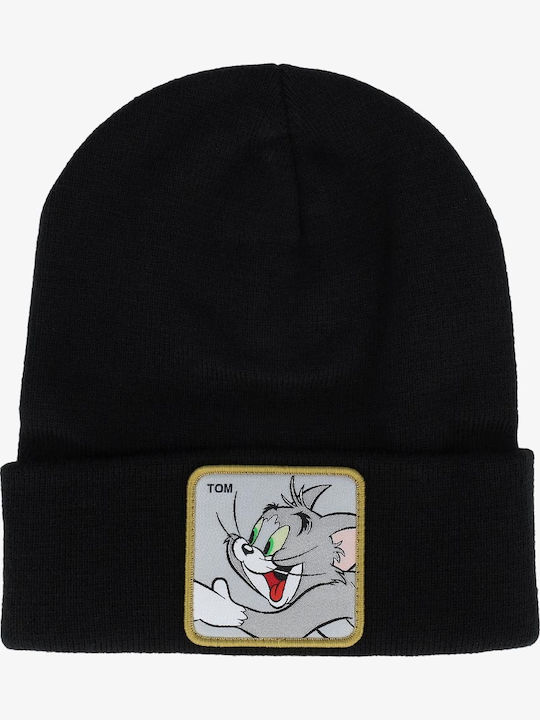 Beanie Unisex Beanie Knitted in Black color