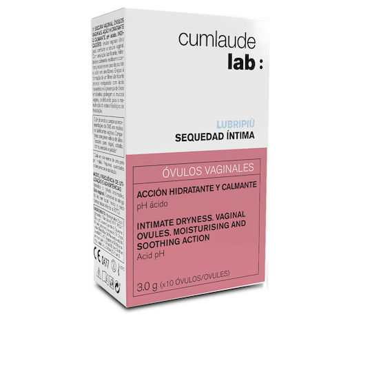 Cumlaude Lab Κολπικά Υπόθετα Προϊόν για την Ευαίσθητη Περιοχή με Υαλουρονικό 10 x 3gr