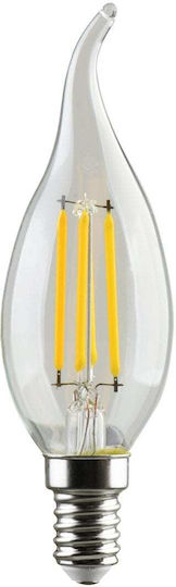 Redled Halogenlampe für Fassung E14 mit Leistung 4W 230V