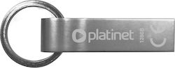 Platinet K-depo 128GB USB 2.0 Silber