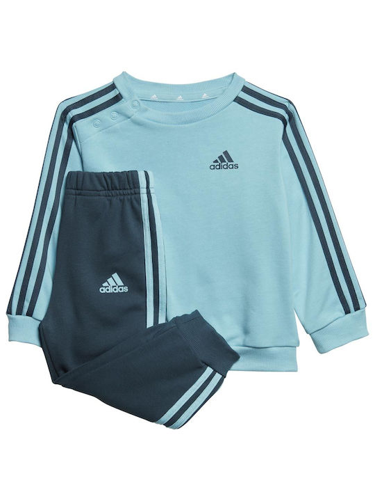 Adidas Kinder Sweatpants Set - Jogginganzug Blue 2Stück Essentials 3-stripes
