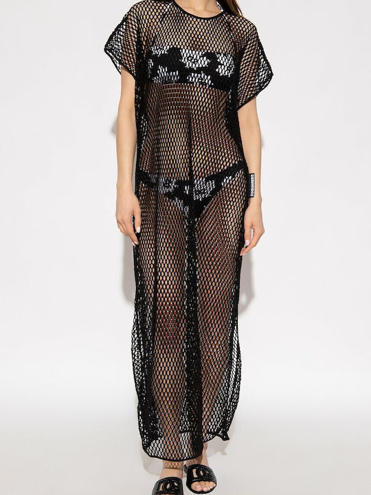 Dsquared2 Women's Beachwear Caftan Black
