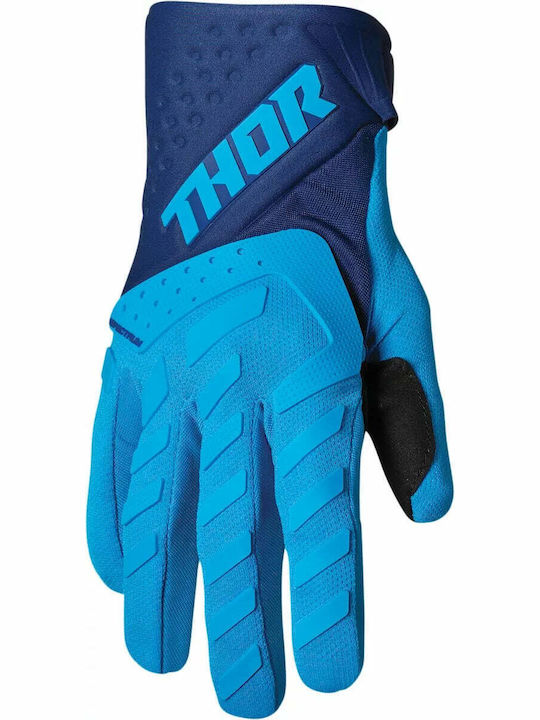 Thor Spectrum Men's Motocross Gloves Blue