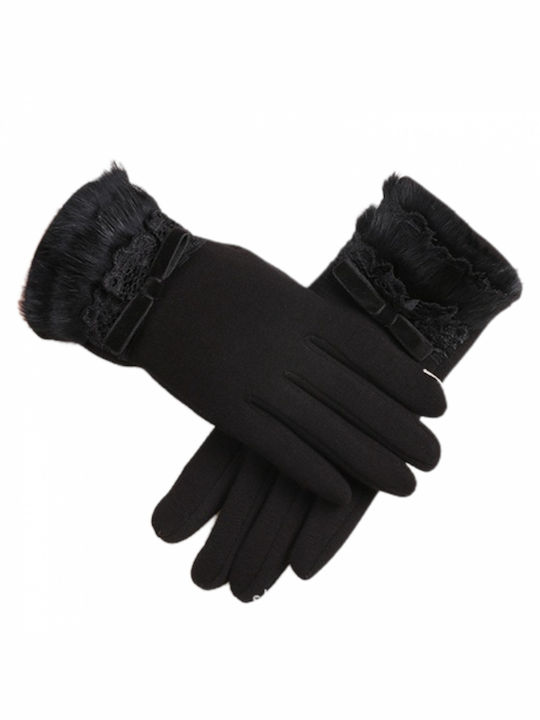 Schwarz Handschuhe Berührung