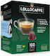 Lollo Caffe Κάψουλες Espresso Συμβατές με Μηχανή Nespresso 100caps