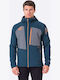 Χειμωνιάτικο Μπουφάν Softshell Αδιάβροχο και Αντιανεμικό Μπλε