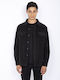 Schott Men's Shirt Long-sleeved Black