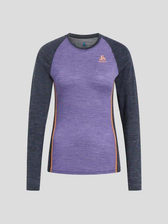 Odlo Performance Wool Purple