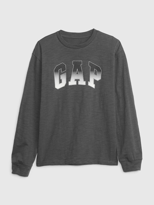 GAP Kids Blouse Long Sleeve cast iron Graphic