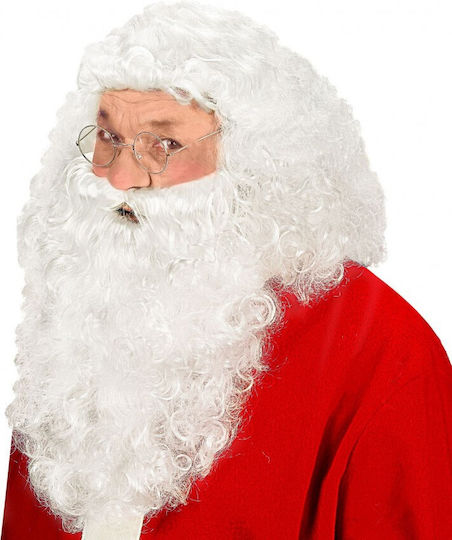 Weihnachts-Bärte des Weihnachtsmanns Weiße mit Muster Weihnachtsmann