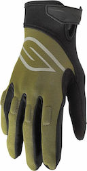 Slippery Motorcycle Handlebars in Green color