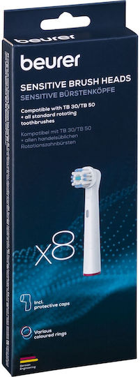 Beurer Electric Toothbrush Replacement Heads 10139 8pcs