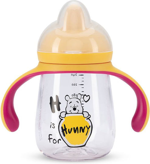 That's Love Cana de antrenament pentru bebeluși Silicon cu mânere Multicolor pentru 12m+m+ 260ml