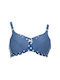 Anita Cotton Maternity & Nursing Bra with Clips Blue