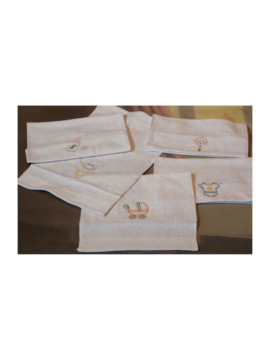 Figlio Bino Baby Face/Hand Towel Pink