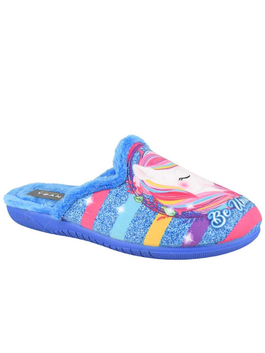 Yfantidis Kids Slippers Blue