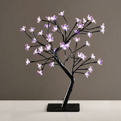 Aca Christmas Decorative Illuminated Tree Natural Appearance IP20 Purple