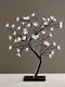 Aca Christmas Decorative Illuminated Tree Natural Appearance IP20 White