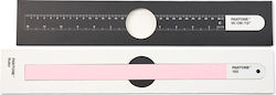 Pantone Lifestyle Metallic Pink Ruler