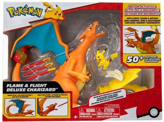 Jazwares Miniaturspielzeug Charizard Pokemon für 4+ Jahre