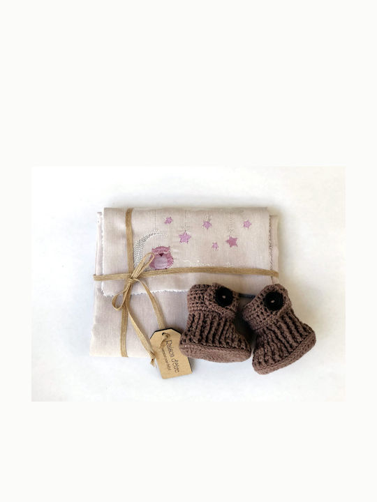Raison D' Etre Changing Pad Cover Dreamy Owl ma...