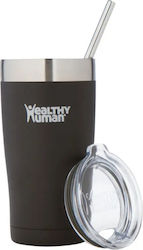 Healthy Human Cruiser Ποτήρι Θερμός Ανοξείδωτο BPA Free Μαύρο 591ml