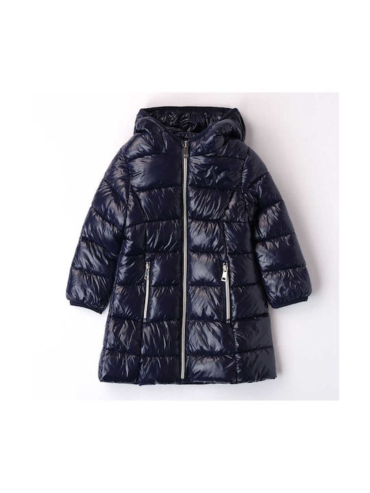 iDO Kids Casual Jacket Long with Hood Dark blue