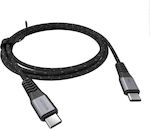 SwitchEasy USB 2.0 Cable USB-C male - USB-C Μαύρο 2m (MUC02M064BK22)