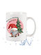 Christmas Mug Porcelain White 1pcs