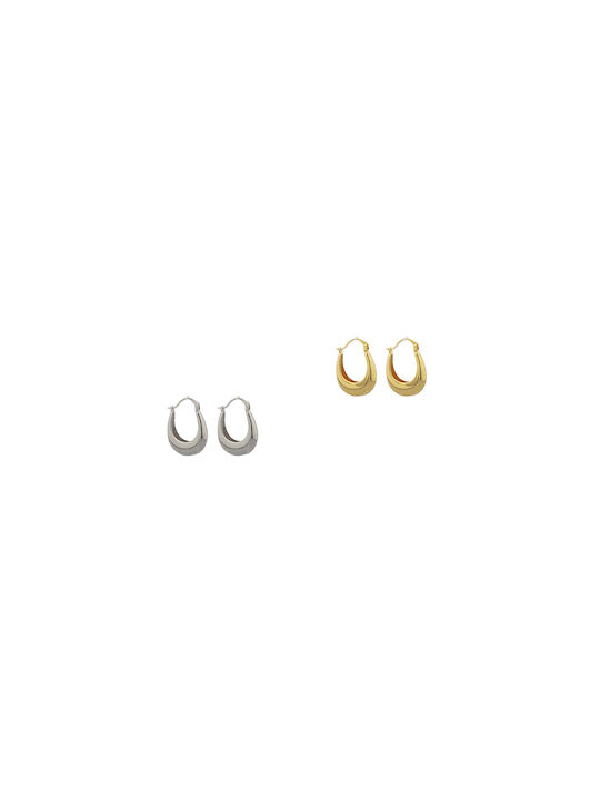 Ro-Ro Accessories Earrings Hoops made of Silver