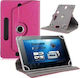 Flip Cover Rotating Fuchsia (Universal 8")