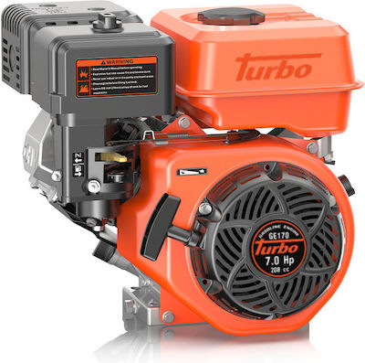 Turbo Gasoline Engine 7hp with Keyway