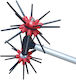 CHristakis Olive Harvester Battery Type Sea Urchin with Rod 2m and Weight 1.6kg