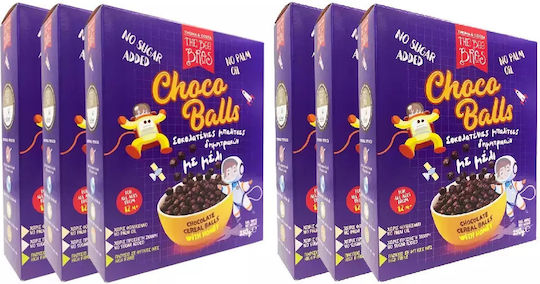 The Bee Bros Cereals with Flavor Chocolate & Honey Sugar Free 250gr for 12+ months 6pcs