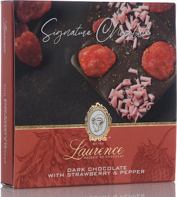 Laurence - Galerie de Chocolat Signature Σοκολάτα Υγείας Φράουλα 100gr