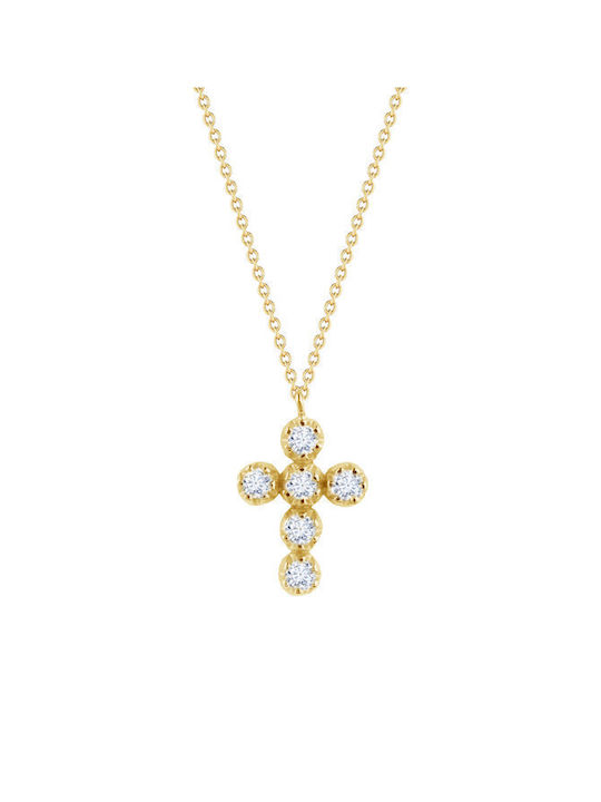 Soledor Gold Cross 14K