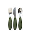 Bibs Baby Cutlery Set made of Metal for 12+ mon...