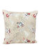 Decotelia Weihnachtsdekoratives Kissen Platz Beige 45x45cm