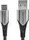 Vention Regulär USB 2.0 auf Micro-USB-Kabel Gray 0.25m (056219) 1Stück