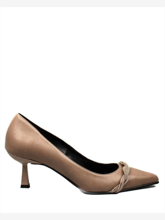 Zakro Collection Leder Pumps Rosa