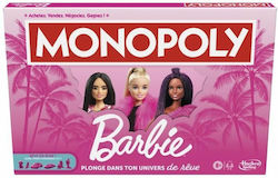 Hasbro Board Game Monopoly Barbie (FR) for 2-6 Players 8+ Years (FR)